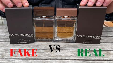 dolce and gabbana the one fake